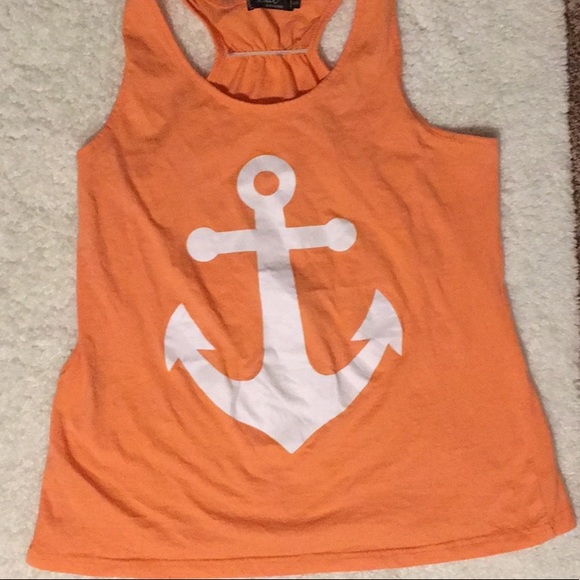 Loose Tank Top w/ Anchor Image - Picture 3 of 5